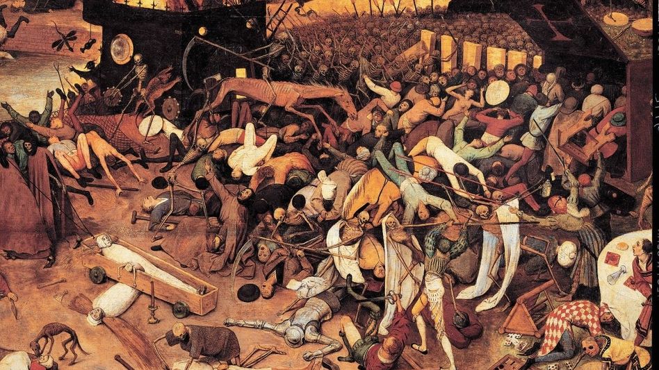 Triumph des Todes; Detail, Pieter Bruegel der Ältere: Museo del Prado Madrid