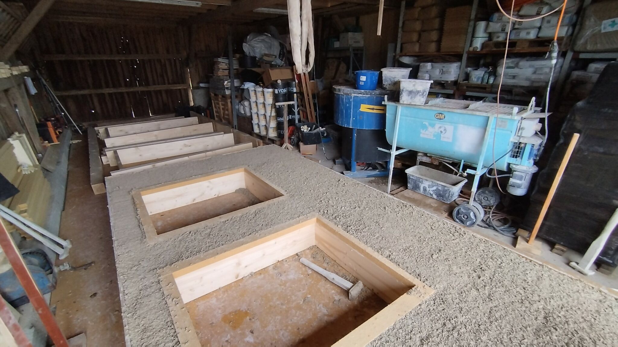 Stand der Technik von Hanfkalk-Fertigteilen